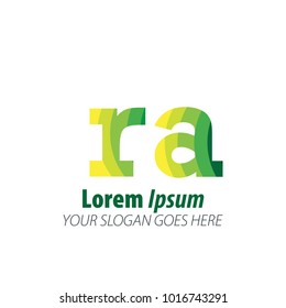 Initial Letter Green Logo