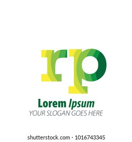 Initial Letter Green Logo