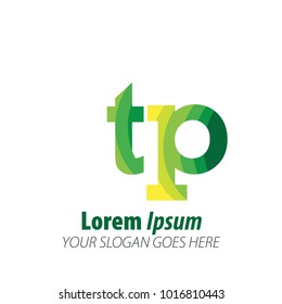 Initial Letter Green Logo