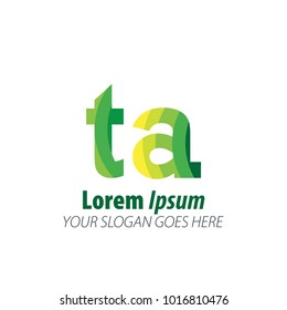 Initial Letter Green Logo