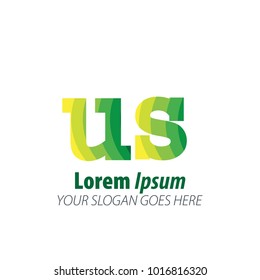 Initial Letter Green Logo