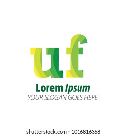 Initial Letter Green Logo