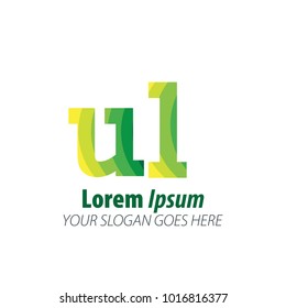 Initial Letter Green Logo