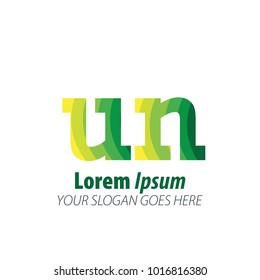 Initial Letter Green Logo