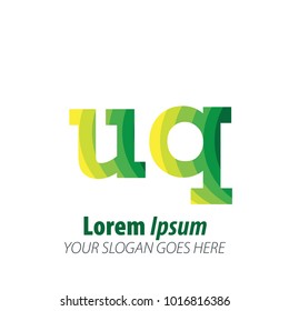 Initial Letter Green Logo