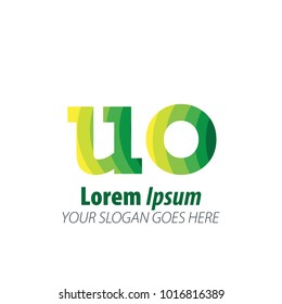Initial Letter Green Logo