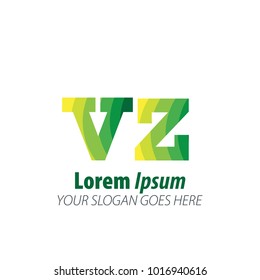 Initial Letter Green Logo