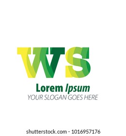Initial Letter Green Logo