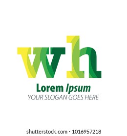Initial Letter Green Logo