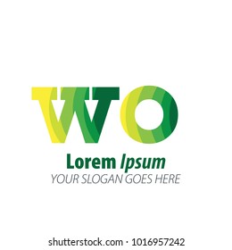 Initial Letter Green Logo