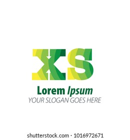 Initial Letter Green Logo