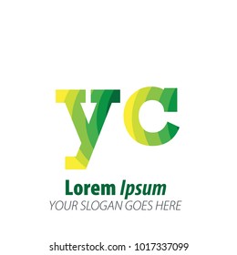 Initial Letter Green Logo