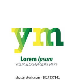 Initial Letter Green Logo
