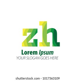 Initial Letter Green Logo