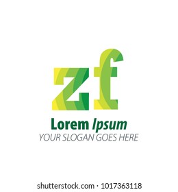 Initial Letter Green Logo