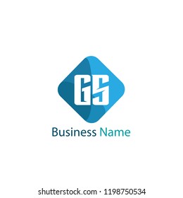 Initial Letter GS Logo Template Design