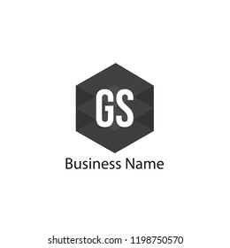 Initial Letter GS Logo Template Design