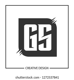 Initial Letter GS Logo Template Design