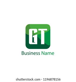 Initial Letter GT Logo Template Design