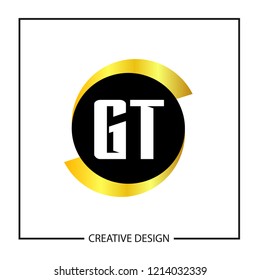 Initial Letter GT Logo Template Design
