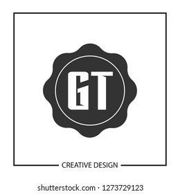 Initial Letter GT Logo Template Design