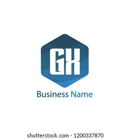 Initial Letter GX Logo Template Design