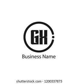 Initial Letter GX Logo Template Design