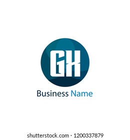 Initial Letter GX Logo Template Design