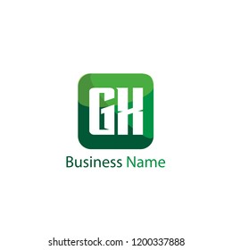Initial Letter GX Logo Template Design