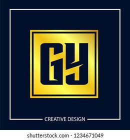 Initial Letter GY Logo Template Design