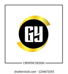 Initial Letter GY Logo Template Design