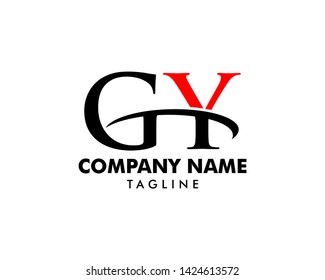 Initial Letter GY Logo Template Design