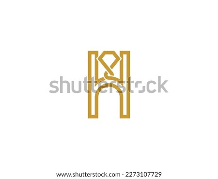 initial Letter H Diamond Logo Concept sign icon symbol Design Element. Jewelry, Jewellery Logotype. Vector illustration template