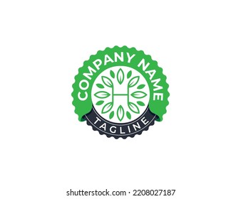 letra inicial H con símbolo de signo de símbolo del logotipo del logotipo del sello de flor de hoja Elemento de diseño. Productos Naturales, Cosméticos, Ecología, Salud, Spa, Logotipo Floral. Plantilla de ilustración de vector