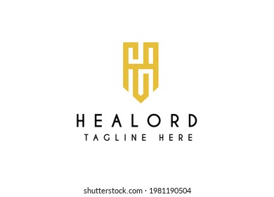 Initial letter H logo design vector illustration. Initial letter H suitable for business and consulting logos.