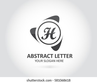 Initial Letter H logo Design Template Element For Business