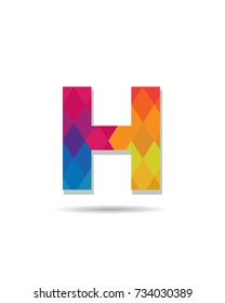 Initial Letter H Logo Design Template 