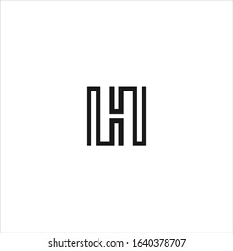 Initial Letter H logo icon design template elements - vector