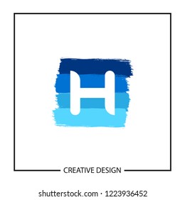 Initial Letter H Logo Template Vector Design