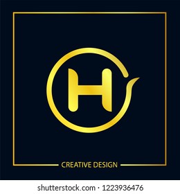 Initial Letter H Logo Template Vector Design