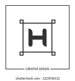 Initial Letter H Logo Template Vector Design