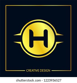 Initial Letter H Logo Template Vector Design