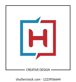 Initial Letter H Logo Template Vector Design