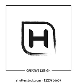 Initial Letter H Logo Template Vector Design