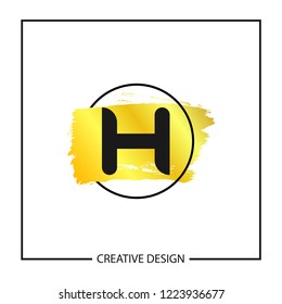 Initial Letter H Logo Template Vector Design