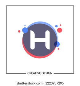 Initial Letter H Logo Template Design Vector Illustration