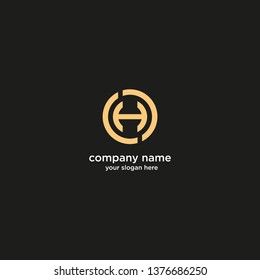 Initial Letter H Logo Template Design - Vector