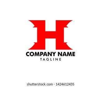 Initial Letter H Logo Template Design