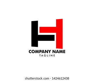 Initial Letter H Logo Template Design