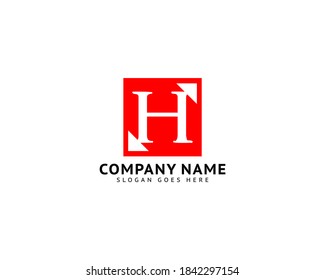 Initial Letter H Logo Template Design